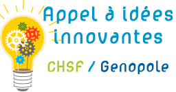 Appel à idées innovantes - CHSF/Genopole Logo