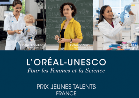 Jeunes talents - prix L'Oréal Unesco