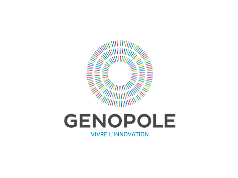 Genopole - Logo Vivre l'innovation