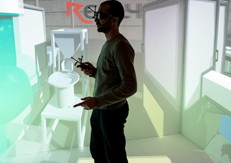 Plateforme Evr@ - Réalité virtuelle et réalité augmenté - ©Lionel Antony