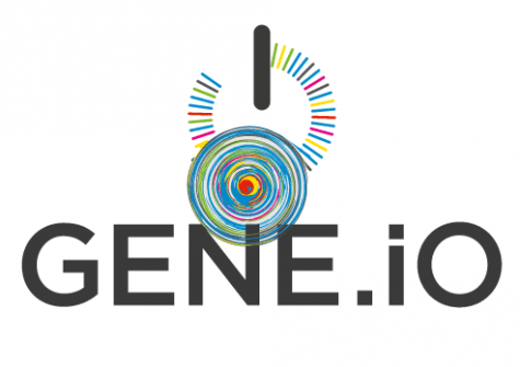 Gene.iO logo modified for video