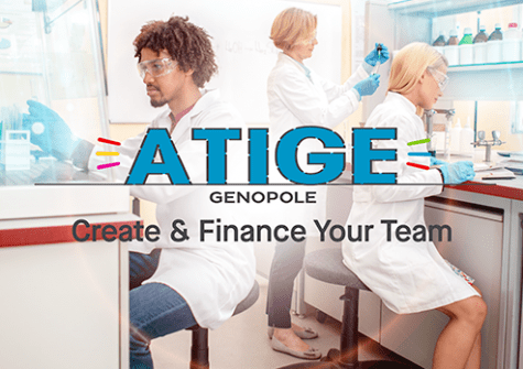 Programme ATIGE - Création et financement d'une équipe de recherche à Genopole