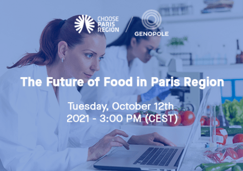 Webinar The Futur of Foos in Paris Region - CPR / Genopole