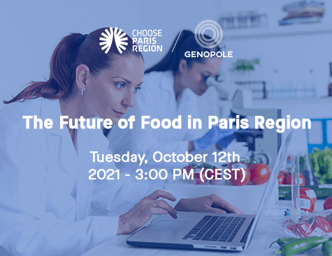 Webinar The Futur of Foos in Paris Region - CPR / Genopole