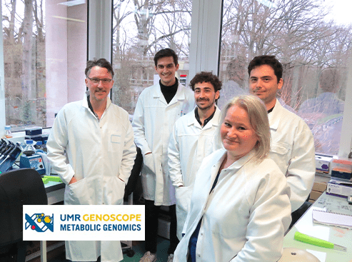 Andrew Tolonen's Atige team within the Genomics Metabolics research unit at Genoscope