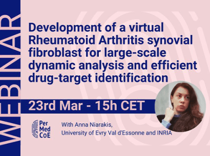 Webinaire du Dr. Anna Niarakis - 23/03/2023