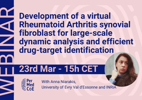 Webinaire du Dr. Anna Niarakis - 23/03/2023