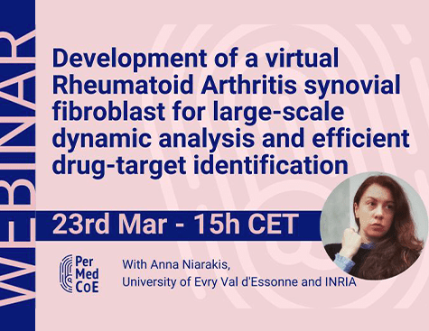 Webinaire du Dr. Anna Niarakis - 23/03/2023