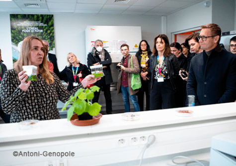 Genopole inaugure un nouvel incubateur pour accélérer l’innovation biotech en cosmétique ©Antoni-Genopole