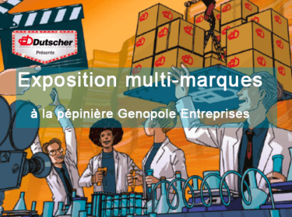 Découvrez les nouveautés de matériels dédiés aux biotechnologies proposées par Dutscher lors d'une exposition dans le hall de la pépinière Genopole Entreprises