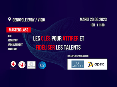 Juin 2023 - Masterclass French Tech Paris-Saclay - Fideliser les talents