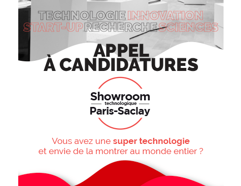 Appel à candidatures pour intégrer le Showroom technologie de Paris-Saclay