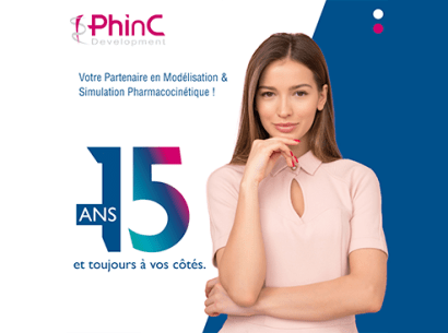 Phinc Development fête ses 15 ans. Biotech dédiée à la modélisation en pharmacologie appliquée au développement des candidats-médicaments