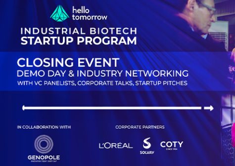 Industrial Biotech Startup program - Hello Tomorrow / Genopole