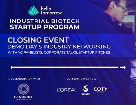 Industrial Biotech Startup program - Hello Tomorrow / Genopole