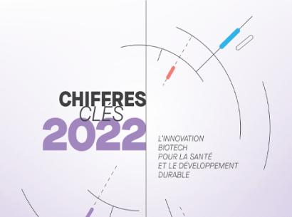 Couverture du livret Chiffres clés 2022 - Biocluster Genopole