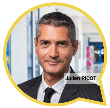 Julien Picot, directeur adjoint délégué aux infrastructures et plateformes