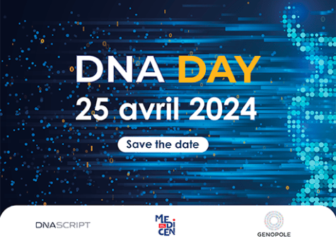 DNA Day - 25 avril 2024 - Rendez-vous à Genopole - Evry