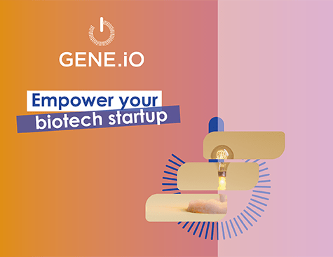Dispositif Gene.iO Campagne #4 Rejoignez le biocluster Genopole et faites grandir votre startup