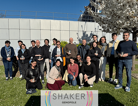 Lauréats de la 16e promotion du dispositif SHAKER de Genopole - Avril 2025