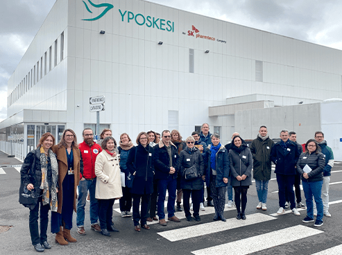 Mission Formation : Visite de l’Inspection générale de l’éducation, du sport et de la recherche (IGESR) des sites SK Pharmteco, I-Stem, ART-TG et l'UMR Génomique métabolique - Mars 2025