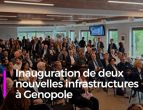 Inauguration des 2 nouvelles infrastructures GateX et Protopia à Genopole en présence de V. Précresse - 28 mai 2025