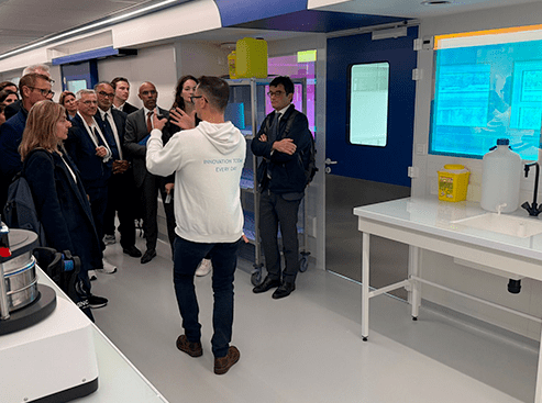 Visite de Protopia lors de l'inauguration du 28 mai 2025 en présence de Valérie Pécresse