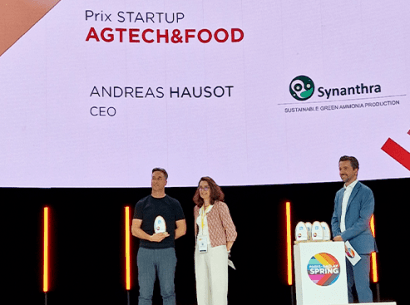 Synanthra Lauréat du prix Startup Agtech&Food du Spring50 lors du Paris-Saclay SPRING 2025