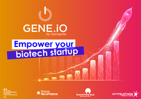 Dispositif Gene.iO - Rejoignez Genopole pour accélérer le développement de votre startup biotech