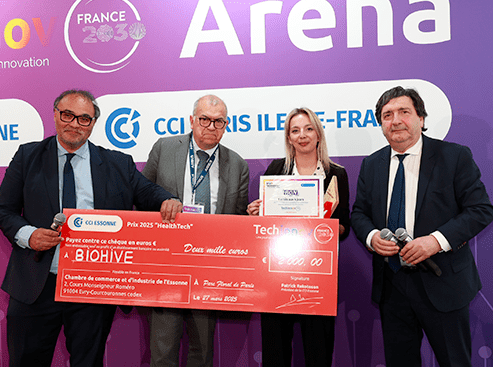 Techinnov 2025 - BioHive Lauréat du prix santé du concours Techinnov 2025