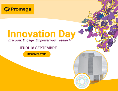 Innovation Day à Genopole avec Promega - Rendez-vous le 18 octobre 2025