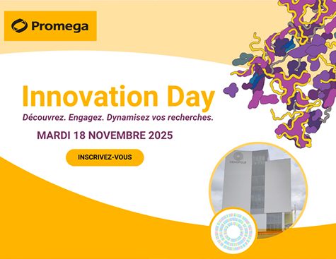 Innovation Day à Genopole avec Promega - Rendez-vous le 18 novembre 2025