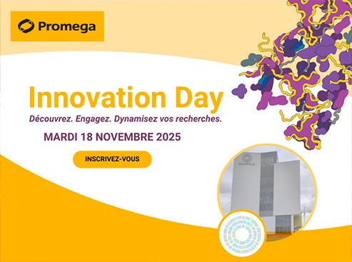 Innovation Day à Genopole avec Promega - Rendez-vous le 18 novembre 2025