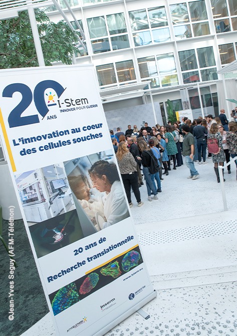 I-Stem - 20 ans de recherche et d'innovation sur les cellules souches ©Jean-Yves Seguy - AFM-Téléthon