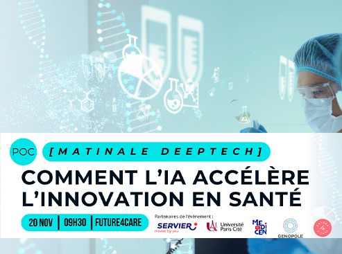 Matinale Deeptech : L'IA et la recherche médicale - 20 novembre 2025