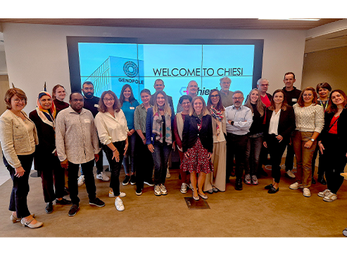 Le groupe biopharmaceutique italien Chiesi a Genopole pour son séminaire Open Innovation, fin eptembre 2025