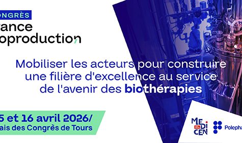 10ème édition du Congrès France Bioproduction - 15 & 16 Avril 2026