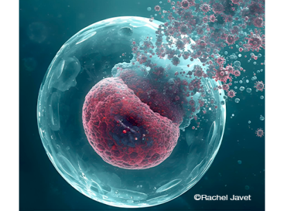 Genoscope : Un surprenant groupe viral émerge des océans. Illustration ©Rachel Javet