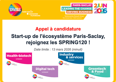 Paris-Saclay SPRING 2026 Appel à candidatures Spring 120
