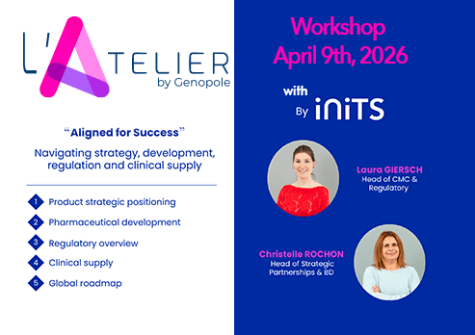 L'atelier avec Inits - Votre roadmap stratégique vers le First In Human - 9 avril 2026