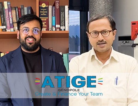 Alaksh CHOUDHURY et Partho Sarothi RAY Lauréats du dispositif ATIGE 2026