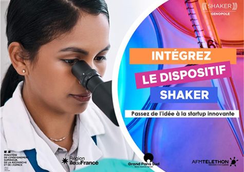 Programme Shaker - de l'idée à la startup - Genopole vous accompagne