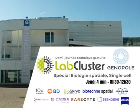 Labcluster Tour à Genopole 2026 - 4 juin