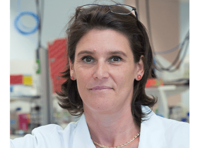 Christelle Monville, vice-présidente Recherche de l’Université Évry-Paris-Saclay et directrice de recherche à I-Stem