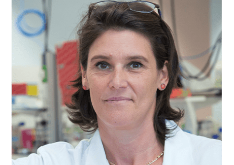 Christelle Monville, vice-présidente Recherche de l’Université Évry-Paris-Saclay et directrice de recherche à I-Stem