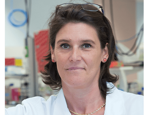 Christelle Monville, vice-présidente Recherche de l’Université Évry-Paris-Saclay et directrice de recherche à I-Stem