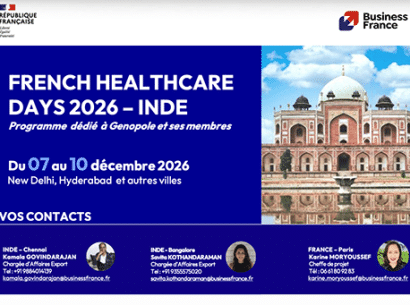 Du 7 au 10 décembre 2026, les French Healthcare Days